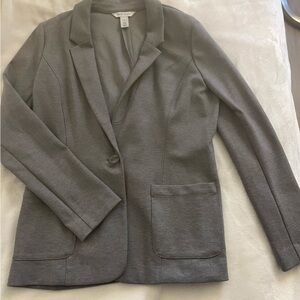 White House Black Market Gray Blazer